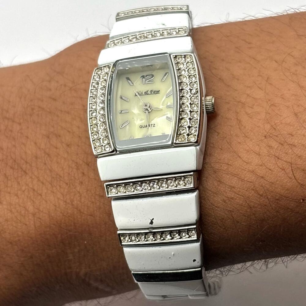 Y2K White Cici & Faye Watch